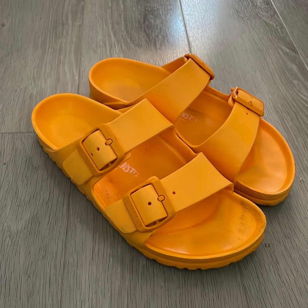 Birkenstock Arizona Sandals EVA Yellow Size 37